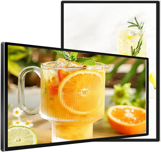 Generisch, LCD grafické displeje, Digitální zobrazovací stěna pro připojení LCD obrazovky pro restaurace a obchody, Černá, 127.7 cm, 47 cm