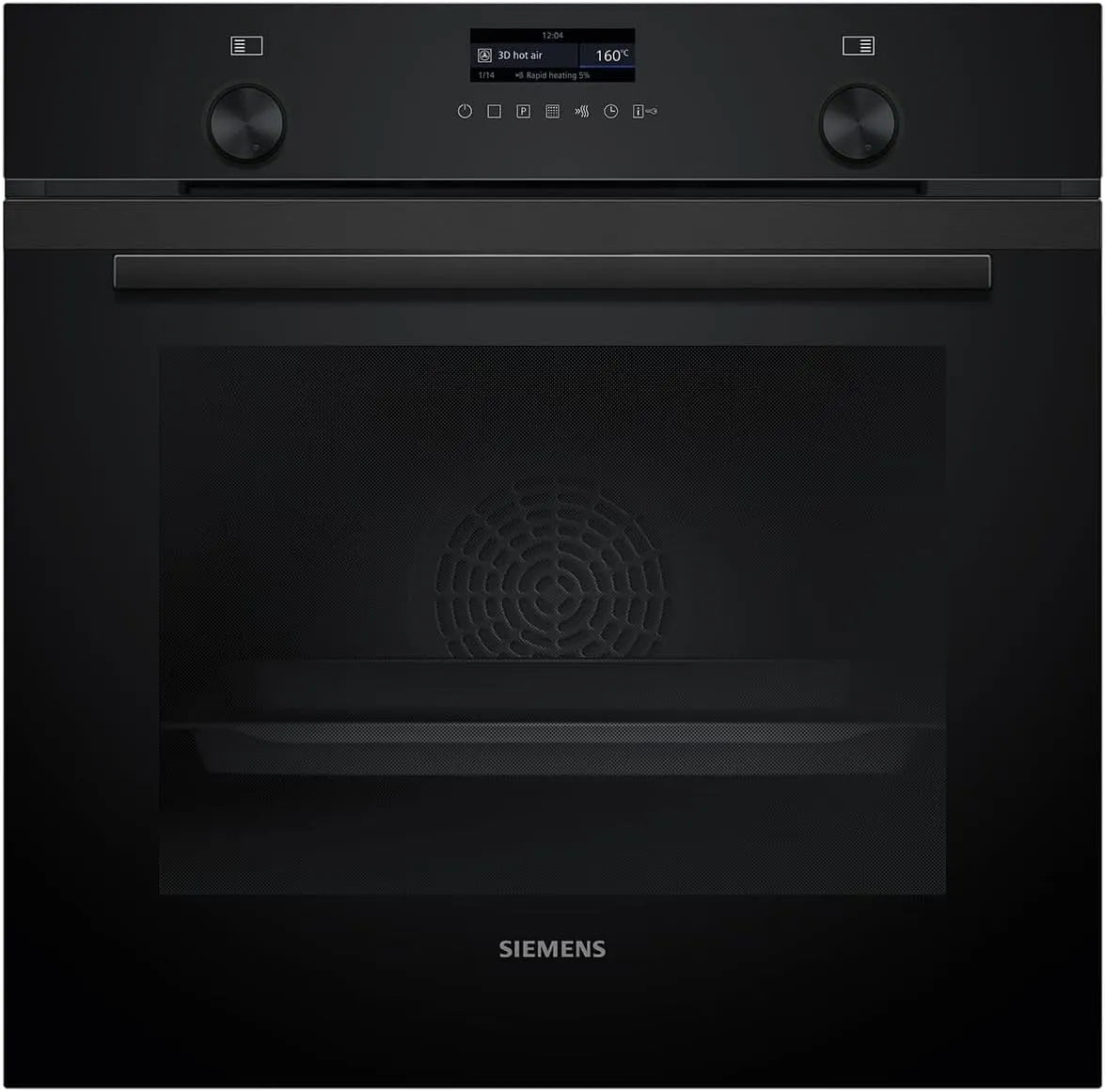 Siemens HB279GBB3 HB279GB3, Trouby, Pyrolýzní trouba Deep černá Inox, Černá / stříbrná, 279G, 71 l, 5 v, 595 x 594 x 548 mm