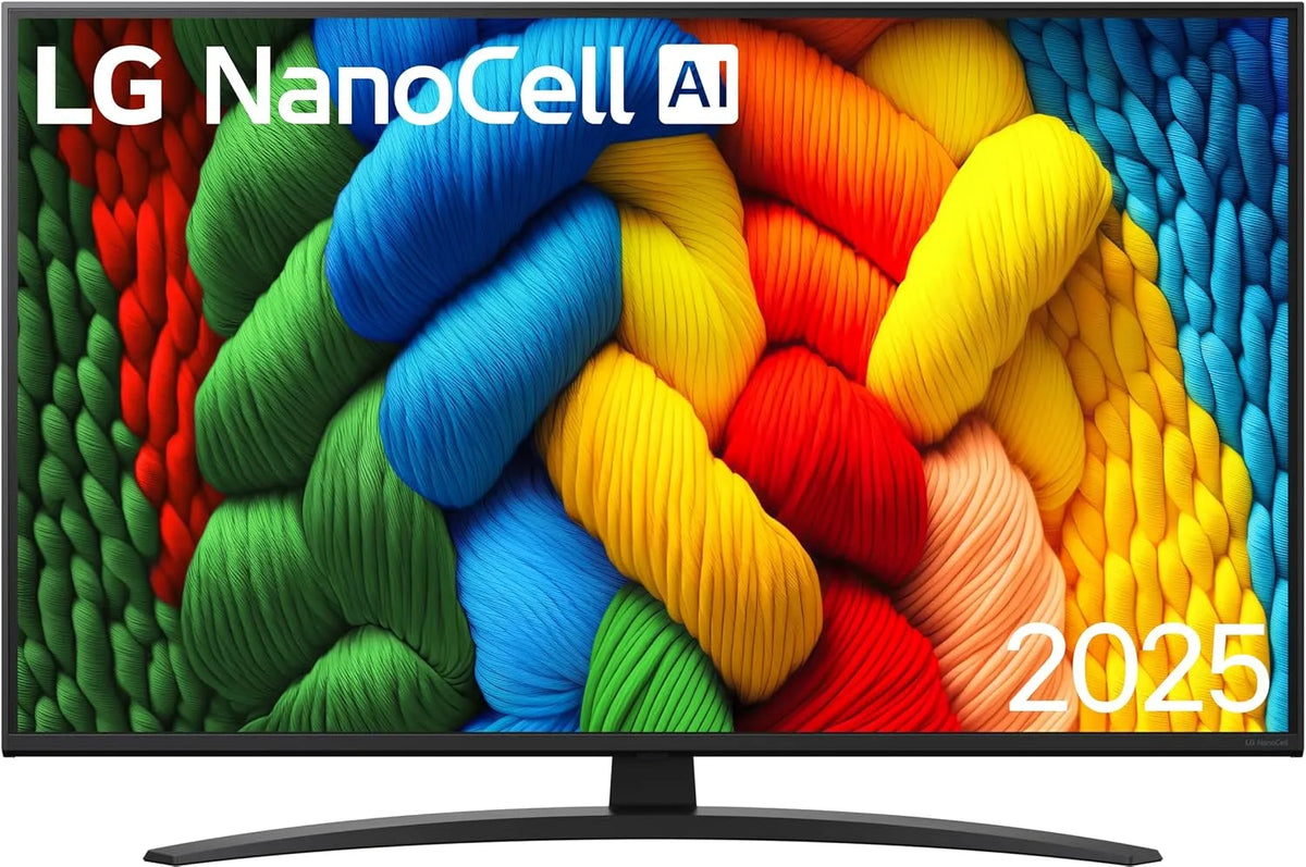 LG NANO81 75NANO81A6A, Televizory, TV AI (2025) 75 palců NanoCell UHD 4K - 75 A6A, Hnědá, 4K