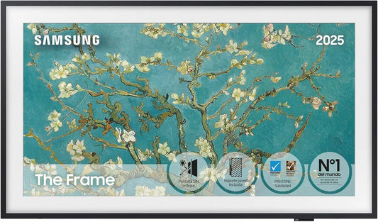 Samsung 32LS03, Televizory, Frame 2023 Smart TV 32 palců, umělecká galerie s matným displejem, swap rám, Černá, 32L