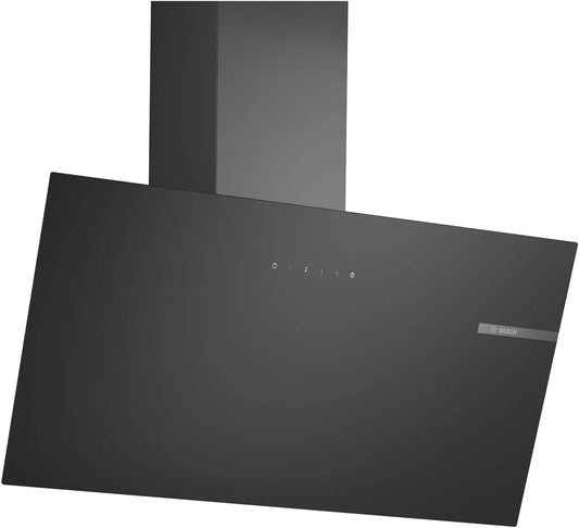 Bosch DWK85DK6K, Nástěnné digestoře, záhlaví 80 cm černá, 80 cm, 65 dB, 2 L, 3 W