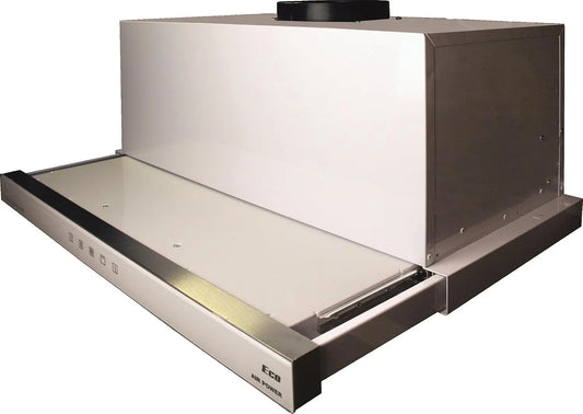 Kaiser 910m3, Podstavné digestoře, Luxusní flat- obrazovka Hood 60cm / / h / nerezová ocel s průchodkou pro vyplnění 60, Stříbro / bílé, 60cm, 644 W