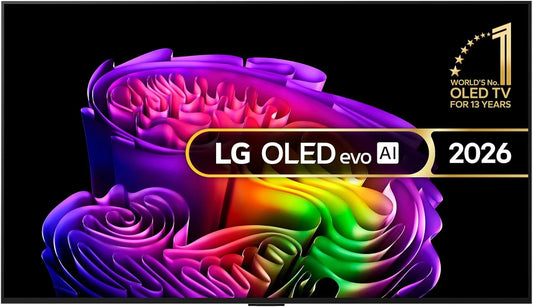 LG OLED55G62LW, OLED displeje, 55 palců OLED evo AI 4K Smart TV Model 2026, Černá, OLED, 55G, 62L, 4K