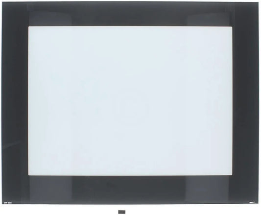 ensipart, Topné prvky, Vnitřní tabule pro dveře do trouby kompatibilní s BOSCH 20000669 skleněná tabule, Černá / stříbrná, 525 mm, 415 mm, 4 mm