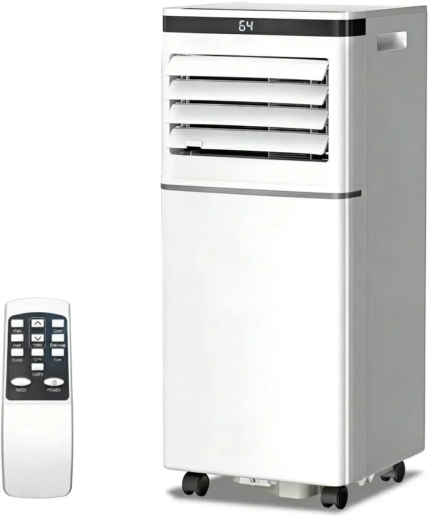 Electactic 24-Stunden-Timer, Mobilní klimatizace, Elektrotaktika - Přenosná klimatizace 8000 BTU, kompaktní osobní klimatizace s, Bílá, 8000 BTU