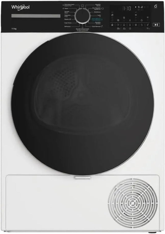 Whirlpool 113M, Sušičky s tepelným čerpadlem, Sušička na oblečení 11 kg bílá - C WD WBS SPT, Bílá, 11 kg