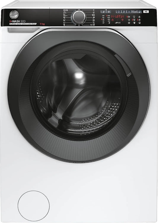 Hoover 411AMBC/1-S 411AMBC, Pračky, H-WASH 500 HWP / 1-S pračka / Třída energetické účinnosti A / Množství vyplňte 11, Bílá, 11 kg, 53 kW, 52 l