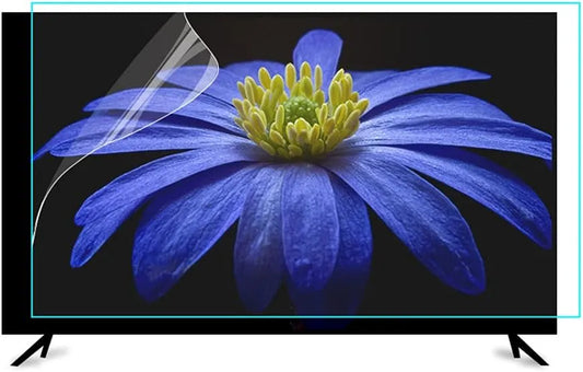 AIZYR, Ochranné prvky obrazovky TV obrazovky chrániče 78- 85 palců Blue Light Filter Anti UV filter Reflector, Modrá, 77inch, 1722x993mm, 5v