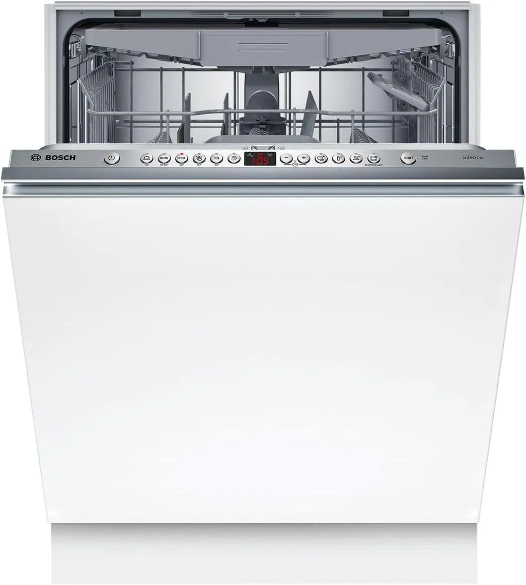 Bosch SMV46KX14E, Myčky nádobí, 60 cm, Plně integrovatelný Built- in Dishwash, Stříbrná