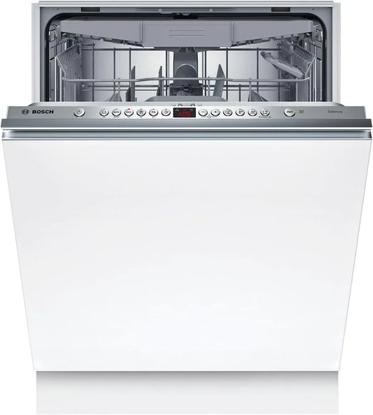 Bosch SMV46KX14E, Myčky nádobí, 60 cm, Plně integrovatelný Built- in Dishwash, Stříbrná