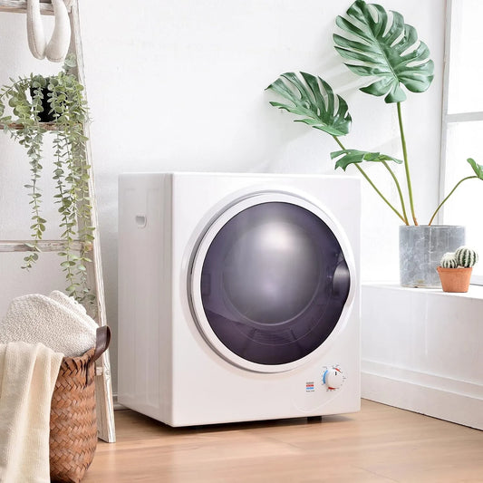 DRIXNO 5kg/Wei 850w/2, Odvětrávací sušičky, Sušička na vzduch, mini sušička na oblečení, 850w / 2.5kg / bílá / 50x42x59 cm, Bílá, 5kg, 850w