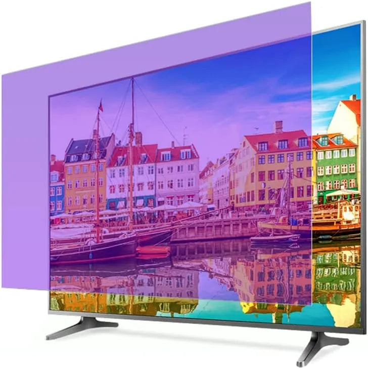 AIZYR, Filtry na obrazovky, Oční ochranný TV filtr ochrany obrazovky Anti- Scratch Film pro 75 '77' 82 '85', Černá, 75 ', 77', 82 ', 85'