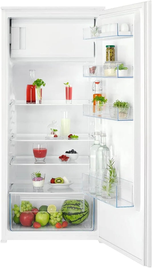 AEG NSF5O12ES, Minichladničky, Built- in lednice s mrazákem, Bílá, 122, 5 cm, 188 l, 174 l, 14 l