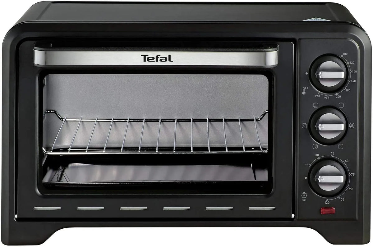 Tefal OF444834, Mini trouby, Mini trouba, 1380 W, 19 L, s grilem, Černá / stříbrná