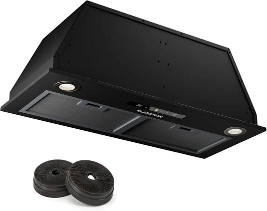 Klarstein, Podstavné digestoře, Kabina pro volný prostor, odsávací vzduch / cirkulační kryt s filtrem, LED, Stříbrná, 1, 5 W, 5 x 28, 2 x 29