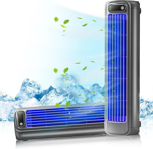 forbany, Nástěnné ventilátory, Festberg Cooling Ace - Bezdrátový bezostyšný vějíř 3 kroky, Bílá