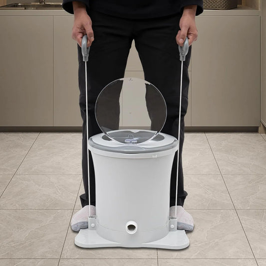 Ageanbri, Pračky a sušičky, Ruční bubnová sušička, přenosný minisušič na oblečení, nohavice, kompaktní, Bílá, 2, 4 g, 9L, 5 kg, 42 x 33 x 39 cm