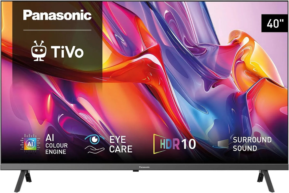 Panasonic TB-40S45C, Přenosné televizory, Full HD LED TV, TiVo Smart TV, Černá, Full HD