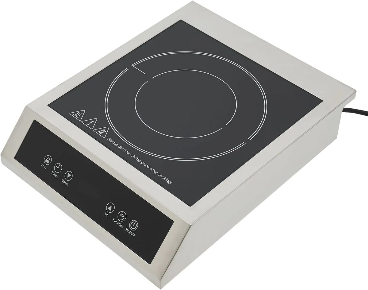SailorMoon 3-Stunden-Timer, Varné desky, Kochfeld 3500W Obchodní indukční sporák 220V indukční sporák s měděnou cívkou a, Černá, 3500W, 220V