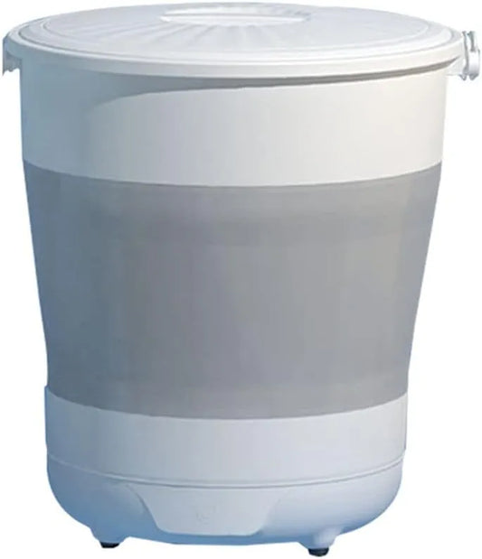 KANBUN, Čističe, 8.5 l pračka, mini přenosný ultrazvukový poloautomatický pokoj cestování spodní, Bílá, 8.5 l, 1, 0 kg, 10W, 240 V