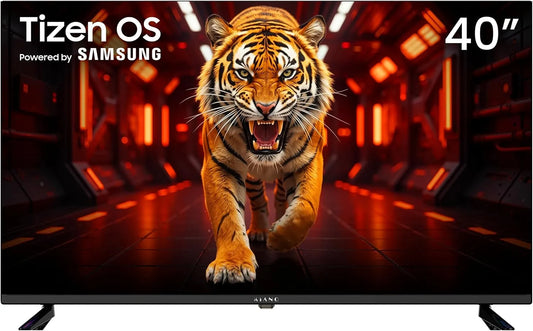 Kiano DVB-T2/C/S2 DVB-T2, Přenosné televizory, Elegance 40 palců (100 cm) Full HD LED Smart TV s TIZEN OS (výkon by Samsung), Černá, 100 cm