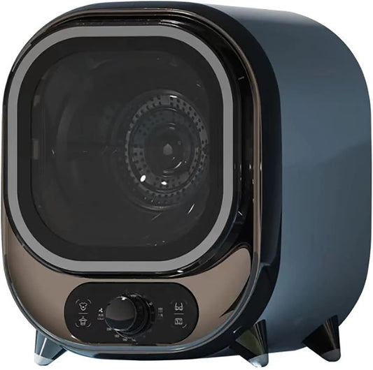 McbeAn, Stroje a přístroje pro praní prádla, Mini rotační sušička, kompaktní sušička, čistý měděný motor, nosnost 0, 8 kg, Bílá, 0, 5, 1 kg