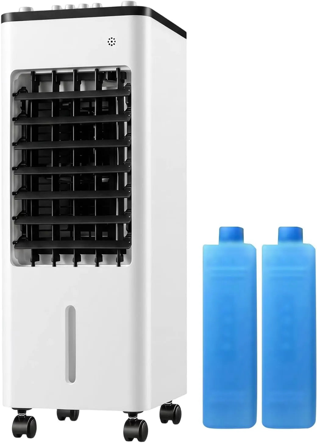 LILIHOT, Mobilní klimatizace, Ventilátor s vodním chlazením, přenosný ventilátor klimatizace, 3 v 1 Mobilní, Bílá, 3 v, 9l