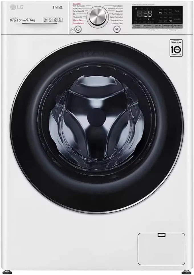 LG V7WD96H1A, Pračky se sušičkou, Electronics Pračka s AI DD, Bílá, 7W, 10l, 11 kg, 6 kg