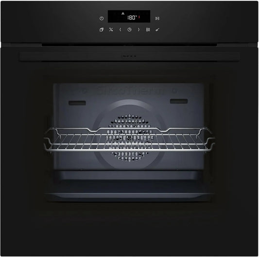 Neff B2CCJ7AK3, Trouby, N30, built-in troub, 60 x 60 cm, LED dotykové ovládání, 3D hot air, Circotherm, Air, Černá