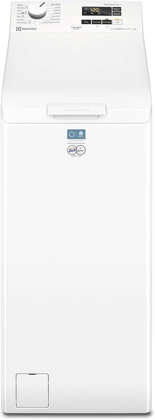 Electrolux EW6T56A, Pračky, Vrchní nakladač elektroluxu 6 kg třídy A bílý, Bílá, 6 kg, 2 v
