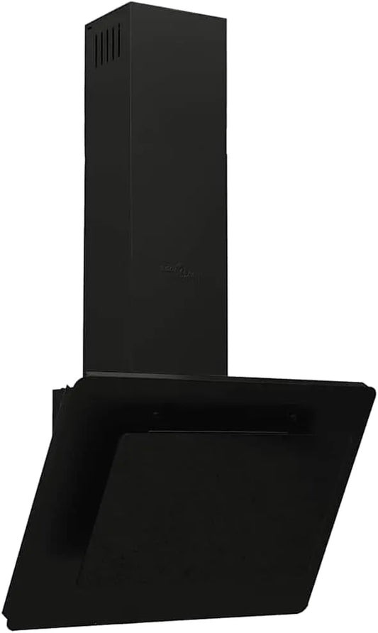 vidaXL, Nástěnné digestoře, rozsah extraktor kapoty stěny kapoty Bezhlavé stěny montážní rozsah extraktor, Stříbro / Černá, 60 cm, 60 x 31, 2 L