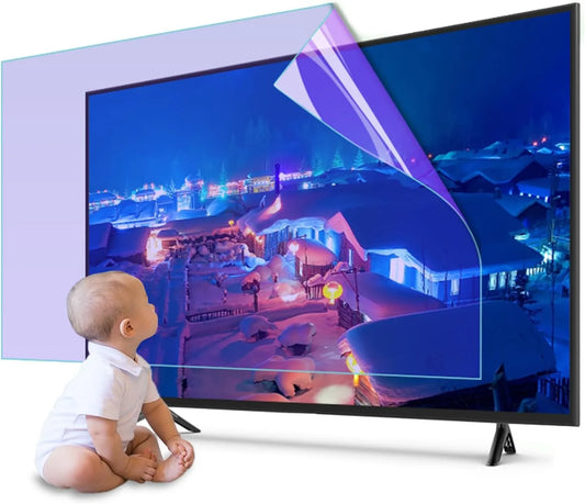 JQZWXX 55zoll1221x689mm 55inch1221x689mm, Ochranné prvky obrazovky TV, 55 palců mat antireflexní film, modrá světelná ochrana filtrů TV, antiglare