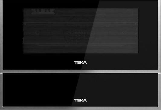 Teka, Skříně pro přenos tepla, Tepelný zásuvka CP 15 GS 7 kapacita pro 6 osob / Termostat 30-80 ° C, Černá, 15 G, 25 kg, 60cm