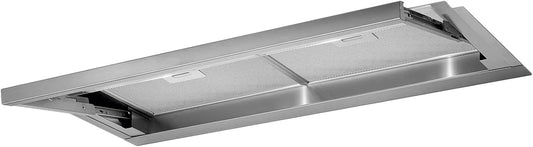 Elica PRF0160153, Podstavné digestoře, Lever Klobouk na štítek 60 cm nerezové sklo, Stříbrná, 60 cm, 2 x 2, 5 W, 67 dB