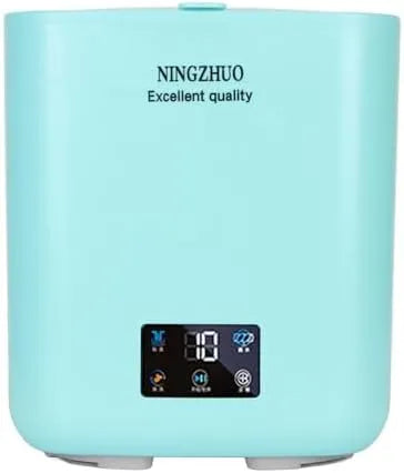 Fockety, Pračky, Přenosná pračka, 7 L Velká kapacita mini pračka, Automatická malá touchscreen, Bílá, 7 L, 1.7 l, 3800 g, 240 V