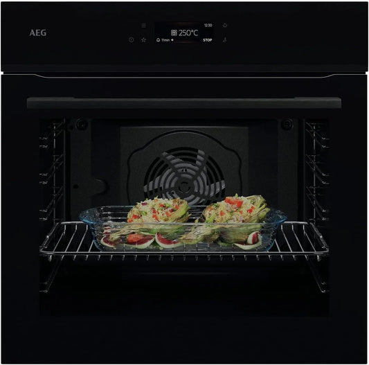 AEG NBE7A60SB, Trouby, Meal Assist Pečení, Černá, 72 l, 40 W, 594 x 596 x 569 mm, 590 x 560 x 550 mm